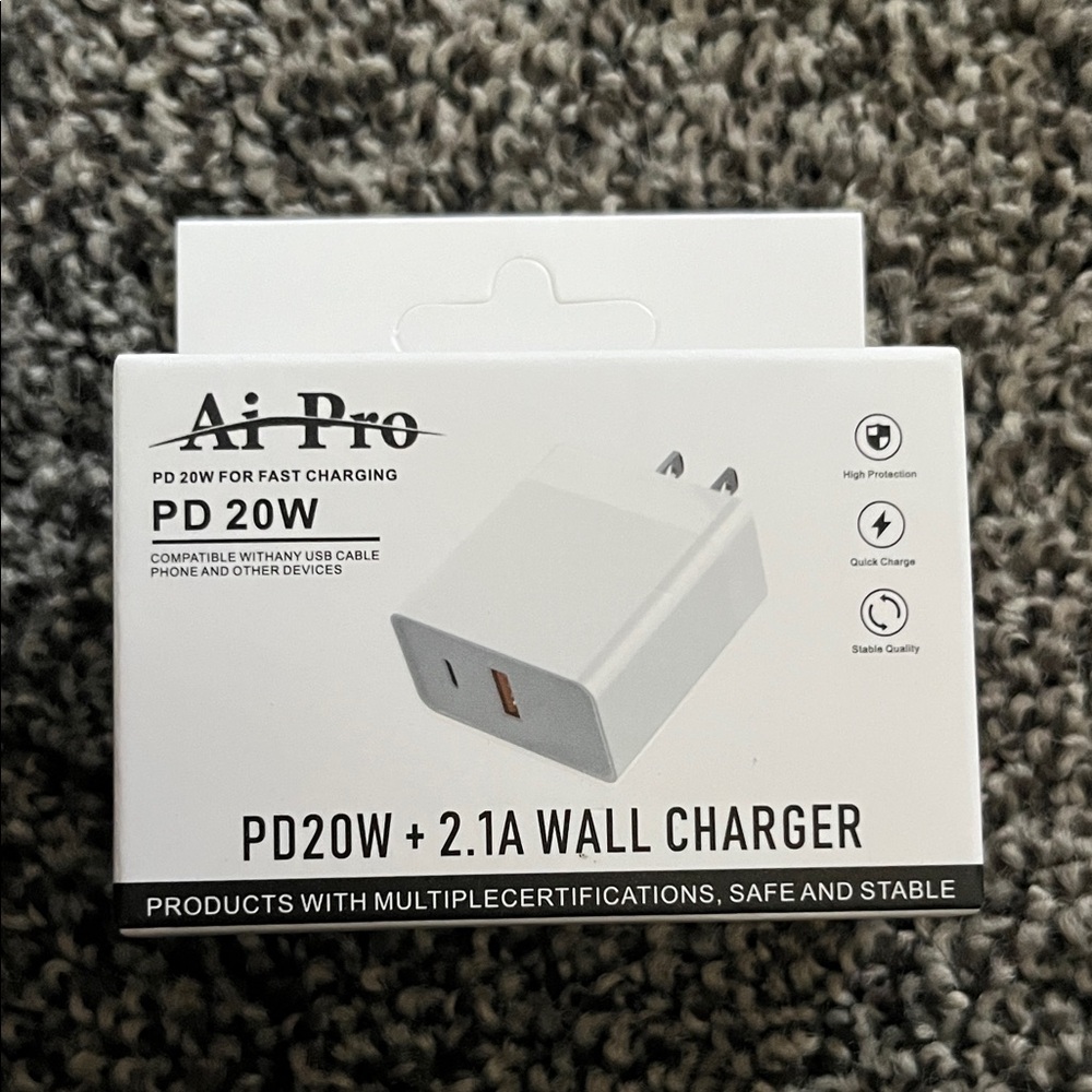 Ai Pro PD 20W Wall Charger